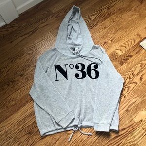 Hoodie grey lightweight
